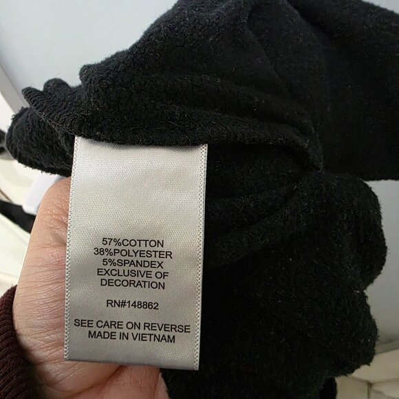 Torrid Super Soft Fleece Joggers Black Size 2 Cozy Lounge Pants Pockets - Picture 12 of 13